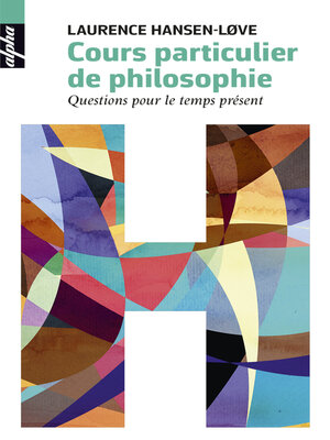 cover image of Cours particuliers de philosophie
